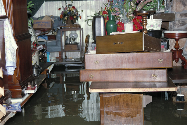 Water damage restoration